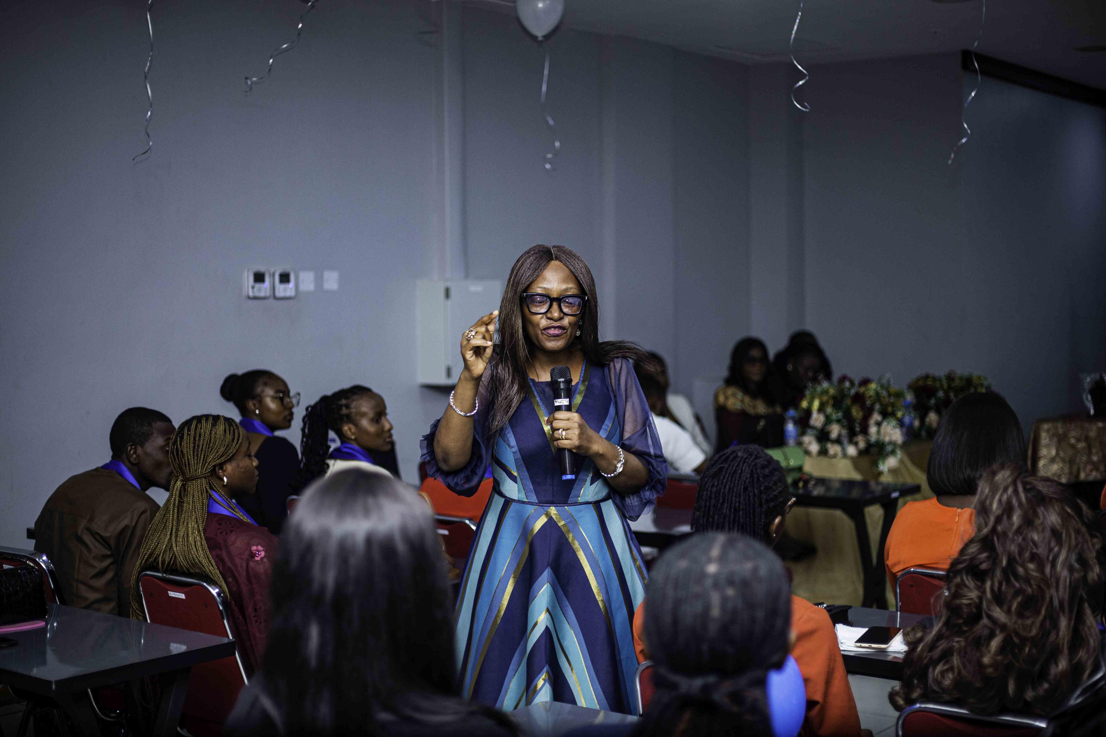 Young entrepreneurs receiving one-on-one mentorship